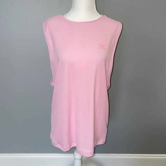 NWOT ADIDAS ORIGINALS Trefoil Tank Top Size M - Picture 2 of 10